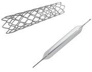 ステントグラフト、バルーンカテーテルのイメージ画像